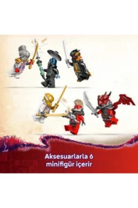 LEGO ® NINJAGO® Zane's Ultra Combo Mech  - 9+ Creative Toy Building Set (1187 Pieces) - Image 7