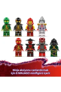 LEGO ® NINJAGO® Focus Arc Dragon  - 9+ Creative Toy Building Set (869Pieces) - Image 8