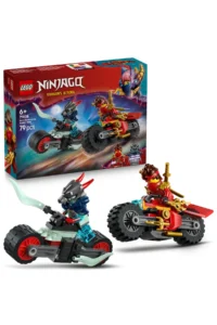 LEGO ® NINJAGO® Kai's Motorcycle Speed ​​Race  - Creative Toy Building Set for Kids 6+ (79P)