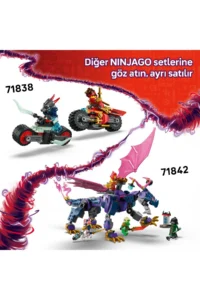 LEGO ® NINJAGO® Arin's Spinjitzu Battle Robot - Creative Toy Building Set for Kids 7+ (213P) - Image 10