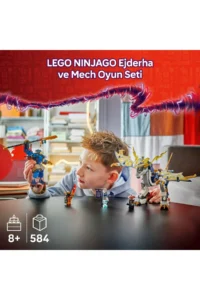 LEGO ® NINJAGO® Rogue's Robot Dragon Rider  - Toy Building Set for Kids 8+ (584P) - Image 5