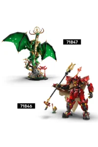 LEGO ® NINJAGO® Fire Knight Mech  - Creative Toy Building Set for Kids 14+ (996P) - Image 10