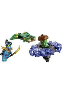 LEGO ® NINJAGO® Nya vs. Mutation Monster Spinning Top  - 6+ Toy Building Set (49 Pieces) - Image 2