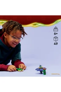 LEGO ® NINJAGO® Nya vs. Mutation Monster Spinning Top  - 6+ Toy Building Set (49 Pieces) - Image 8
