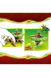 LEGO ® NINJAGO® Lloyd vs. Earth Monster Spinning Top  - 6+ Toy Building Set (52 Pieces) - Image 7