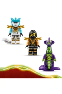 LEGO ® NINJAGO® Cole's Quest Robot and Zane the Dragon  - 7+ Toy Building Set (364 Pieces) - Image 2