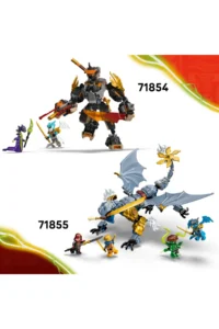 LEGO ® NINJAGO® Cole's Quest Robot and Zane the Dragon  - 7+ Toy Building Set (364 Pieces) - Image 6