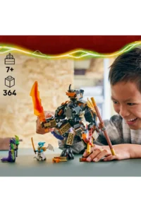 LEGO ® NINJAGO® Cole's Quest Robot and Zane the Dragon  - 7+ Toy Building Set (364 Pieces) - Image 7