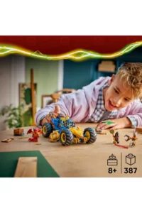 LEGO ® NINJAGO® Jay's Transforming Car  - 8+ Creative Toy Building Set (387 Pieces) - Image 2