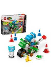 LEGO ® Super Mario™: Mario Kart™ – Yoshi Bike  -7+ Creative Toy Building Set for Kids (133P)
