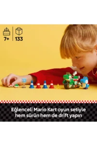 LEGO ® Super Mario™: Mario Kart™ – Yoshi Bike  -7+ Creative Toy Building Set for Kids (133P) - Image 5