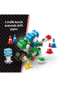 LEGO ® Super Mario™: Mario Kart™ – Yoshi Bike  -7+ Creative Toy Building Set for Kids (133P) - Image 6
