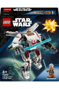 LEGO ® Star Wars™ Luke Skywalker™ X-Wing™ Robot  - Toy Building Set for Kids 6+ (195P) - Image 3