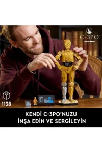 LEGO ® Star Wars™ C-3PO™  - Collectible and Vintage Figure Building Set for Adults (1138P) - Image 5