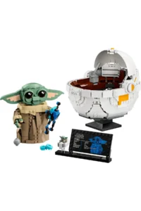 LEGO ® Star Wars: The Mandalorian™ Flying Baby Car Grogu™  - 10+ Toy Building Set (1048P) - Image 2