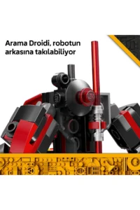 LEGO ® Star Wars: The Clone Wars Darth Maul™ Robot  - Toy Building Set for Kids 6+ (143P) - Image 9