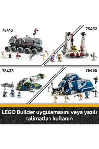 LEGO ® Star Wars: Revenge of the Sith 327. Star Corps Clone Trooper Battle Pack - 7+ Toy Set (258) - Image 10