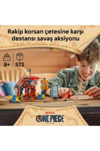 LEGO ® ONE PIECE Clown Buggy's Circus Tent - Creative Toy Building Set for Kids 8+ (573P) - Image 5