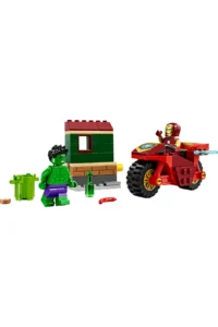 LEGO ® Marvel Motorcycle Iron Man and Hulk  - 4+ Creative Toy Building Set (68P) - Image 2