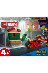 LEGO ® Marvel Motorcycle Iron Man and Hulk  - 4+ Creative Toy Building Set (68P) - Image 3