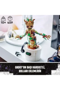 LEGO ® Marvel Dancing Groot  - 10+ Creative Toy Building Set (459Pieces) - Image 7