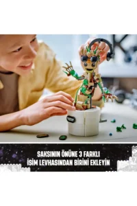 LEGO ® Marvel Dancing Groot  - 10+ Creative Toy Building Set (459Pieces) - Image 9
