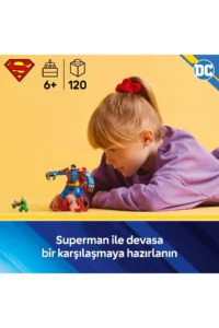 LEGO ® DC Batman™ Superman™ Robot vs. Lex Luthor™  - 6+ Toy Building Set (120 Pieces) - Image 5