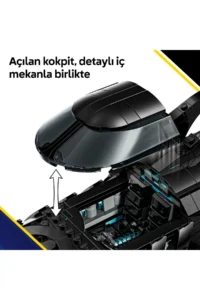 LEGO ® DC Batman™: Batman Forever™ Batmobile™  - Decorative Toy Building Set for 12+ (909P) - Image 6