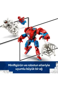 LEGO ® Marvel Spider-Man Mech vs. Anti Venom  - 6+ Creative Toy Building Set (107P) - Image 7