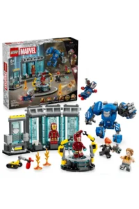 LEGO ® ǀ Marvel Iron Man's Laboratory: Hall of Armor  - 8+ Creative Toy Building Set (384P)