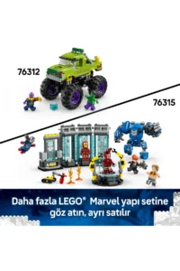 LEGO ® ǀ Marvel Iron Man's Laboratory: Hall of Armor  - 8+ Creative Toy Building Set (384P) - Image 10