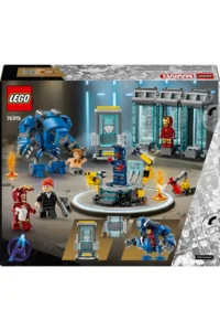 LEGO ® ǀ Marvel Iron Man's Laboratory: Hall of Armor  - 8+ Creative Toy Building Set (384P) - Image 4