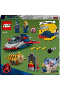 LEGO ® ǀ Marvel Captain America vs. Thanos - Creative Toy Building Set for Kids 4+ (107P) - Image 4