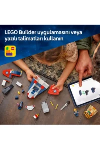 LEGO ® ǀ Marvel Captain America vs. Thanos - Creative Toy Building Set for Kids 4+ (107P) - Image 7