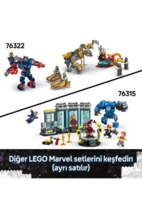 LEGO ® ǀ Marvel Iron Man and War Machine vs. Hammer Drones - Image 10