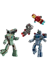 LEGO ® ǀ Marvel Iron Man and War Machine vs. Hammer Drones - Image 2