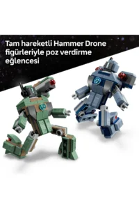 LEGO ® ǀ Marvel Iron Man and War Machine vs. Hammer Drones - Image 6