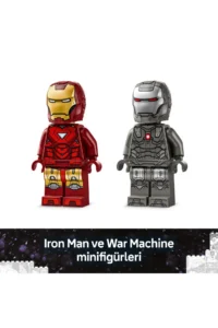 LEGO ® ǀ Marvel Iron Man and War Machine vs. Hammer Drones - Image 8