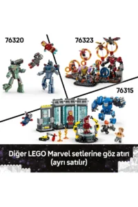 LEGO ® ǀ Marvel Avengers: Endgame Thor vs. Chitauri  - 8+ Toy Building Set (373P) - Image 10