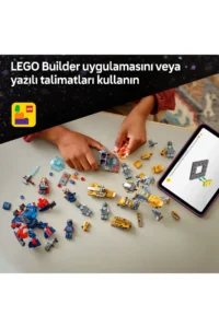 LEGO ® ǀ Marvel Avengers: Endgame Thor vs. Chitauri  - 8+ Toy Building Set (373P) - Image 9