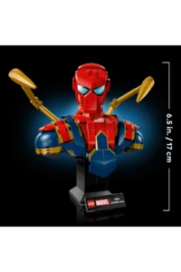 LEGO ® ǀ Marvel Iron Spider-Man Bust  - Collectible Model Building Set for Adults (379P) - Image 10