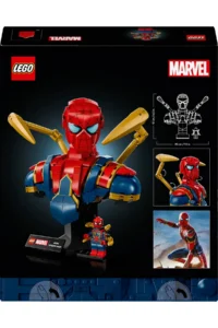 LEGO ® ǀ Marvel Iron Spider-Man Bust  - Collectible Model Building Set for Adults (379P) - Image 4