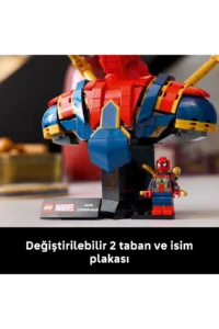LEGO ® ǀ Marvel Iron Spider-Man Bust  - Collectible Model Building Set for Adults (379P) - Image 9