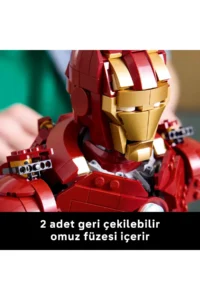 LEGO ® ǀ Marvel Iron Man MK4 Bust  - Collectible Model Building Set for Adults (436P) - Image 7