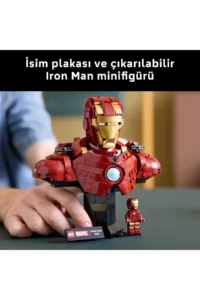LEGO ® ǀ Marvel Iron Man MK4 Bust  - Collectible Model Building Set for Adults (436P) - Image 8