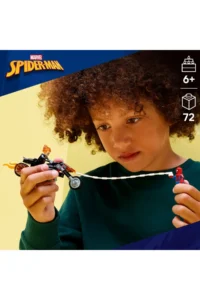 LEGO ® ǀ Marvel Spider-Man vs. Ghost Rider Motorcycle  - 6+ Creative Toy Building Set (72P) - Image 3