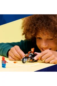 LEGO ® ǀ Marvel Spider-Man vs. Ghost Rider Motorcycle  - 6+ Creative Toy Building Set (72P) - Image 5