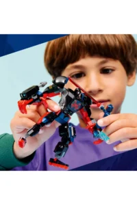 LEGO ® ǀ Marvel Miles Morales Robot vs. Spiderman 2099  - 6+ Toy Building Set (135 Pieces) - Image 10