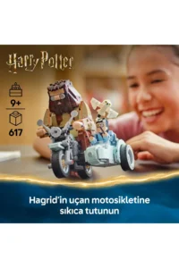 LEGO ® Harry Potter™ Hagrid™ and Harry's Motorcycle Journey  - 9+ Toy Building Set (617P) - Image 5