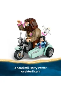 LEGO ® Harry Potter™ Hagrid™ and Harry's Motorcycle Journey  - 9+ Toy Building Set (617P) - Image 7